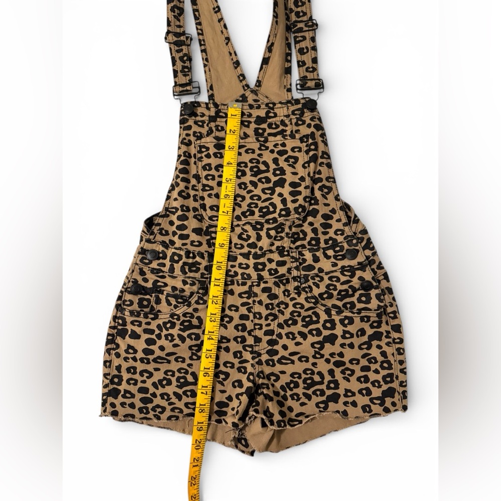 Fashion Nova Leopard Print Jumpsuit - Black and Tan - Picture 7 of 13